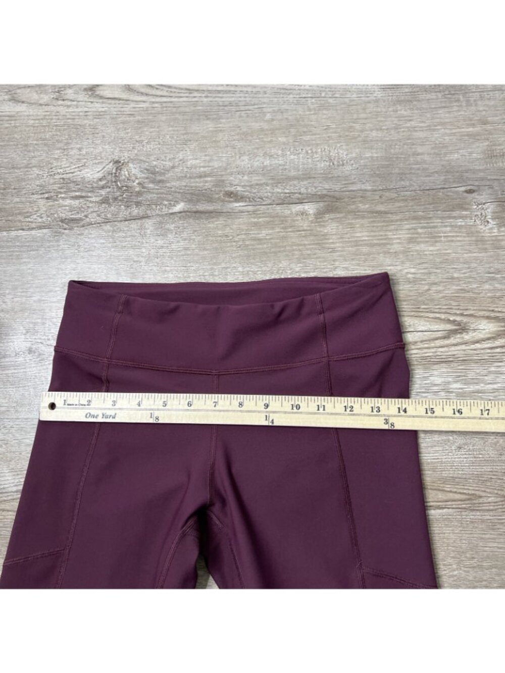 Lululemon Tight Stuff High Rise‎ Tight 24 Inch Inseam Womens 6 Dark Adobe - Picture 10 of 16